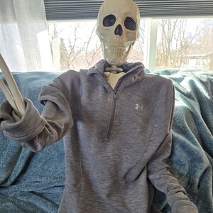 Under Armour Half Zip Gray Pullover